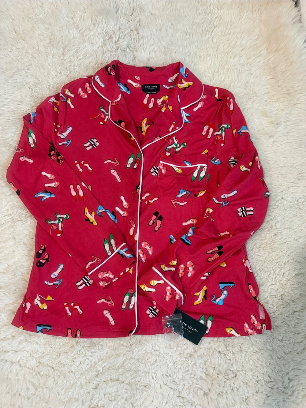 NWT - Kate Spade Pajama Top S